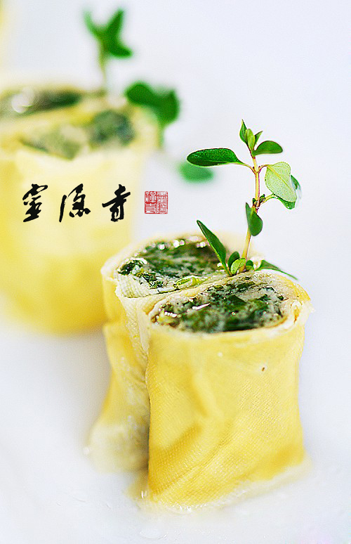 荠菜百叶包