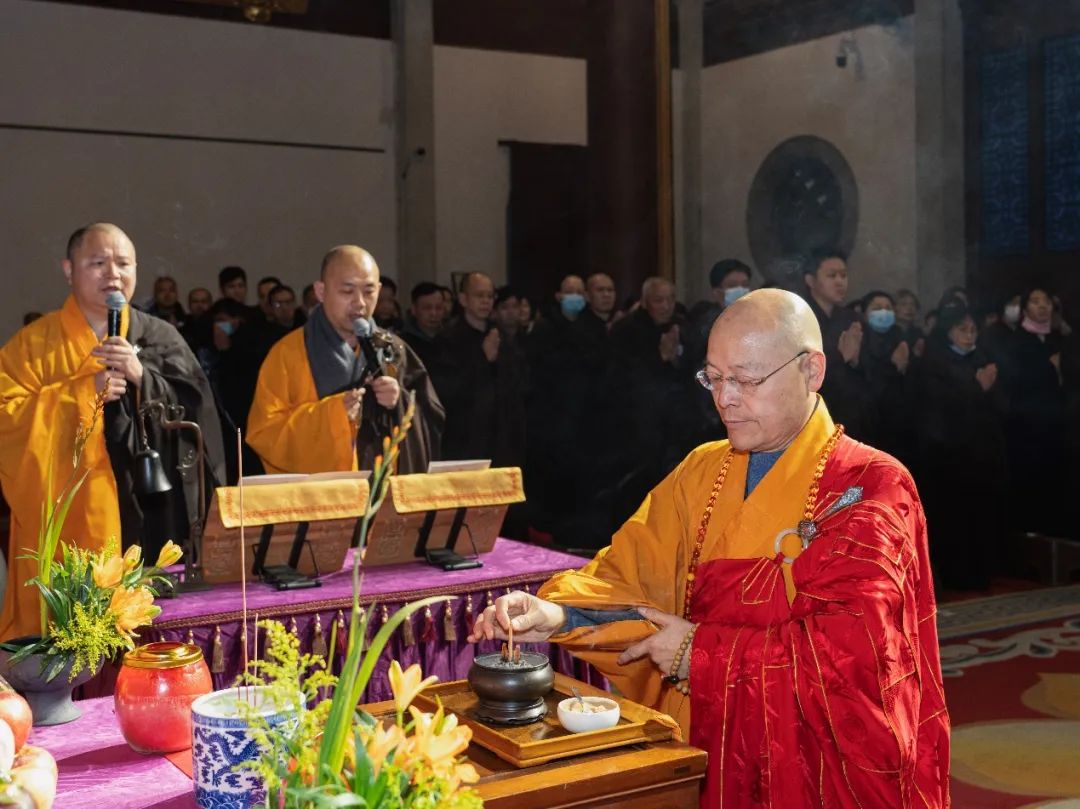 新闻｜癸卯腊八佛成道日 忻州翰林寺举行皈依法会