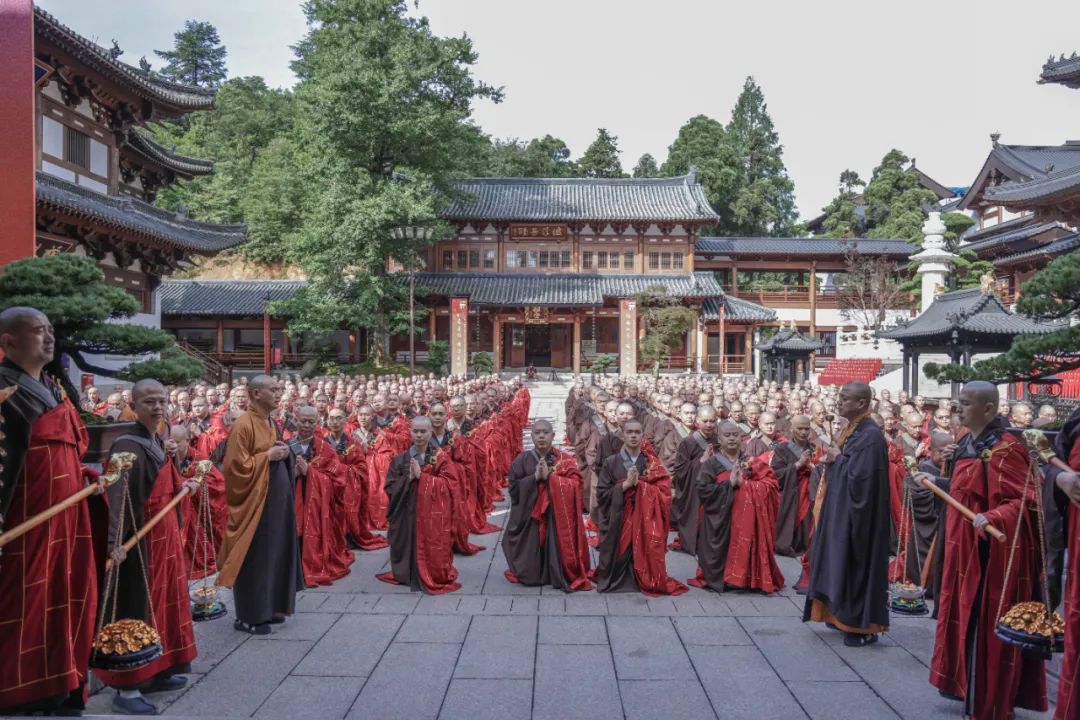 新闻｜径山万寿禅寺壬寅年传戒法会圆满