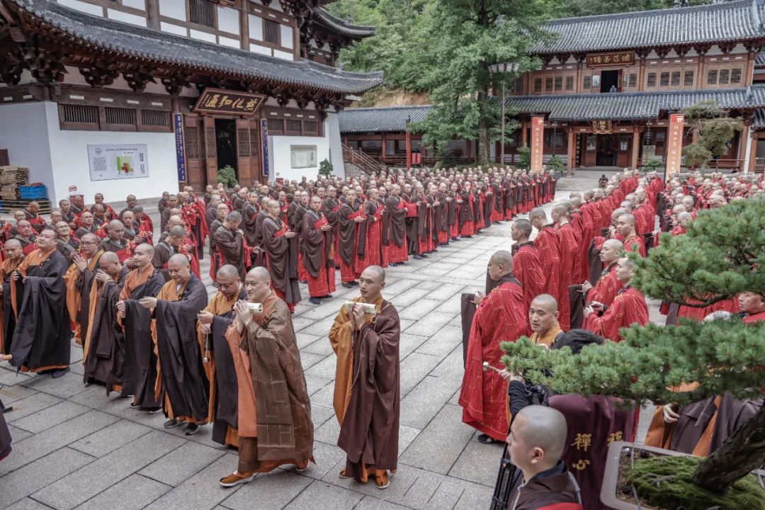 新闻｜径山万寿禅寺壬寅年传戒法会圆满