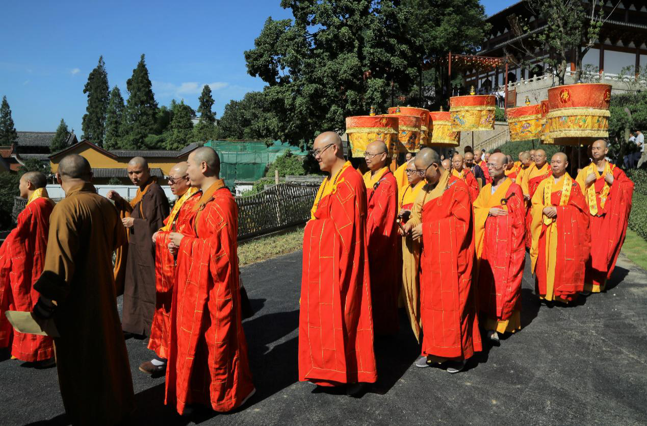 第二届径山禅宗祖庭文化论坛暨径山寺天王殿佛像开光法会