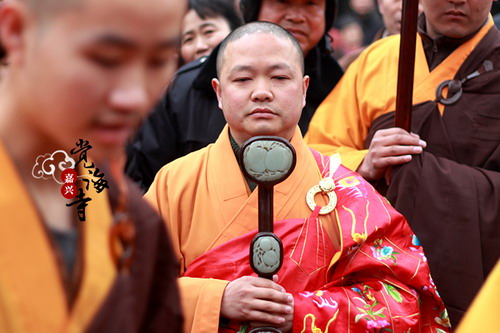 山西嘉兴觉海寺性空法师升座